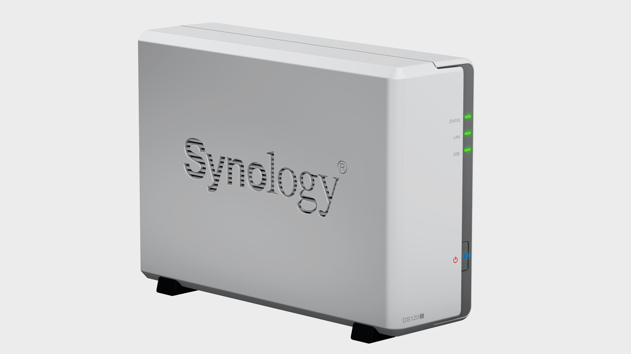 Synology DS120j: NAS mit altem SoC, USB 2.0 & verdoppeltem Arbeitsspeicher