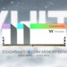 Toughram RGB White Edition: 16-GB-Kits mit DDR4-3600 & DDR4-3200 von TT in Weiß