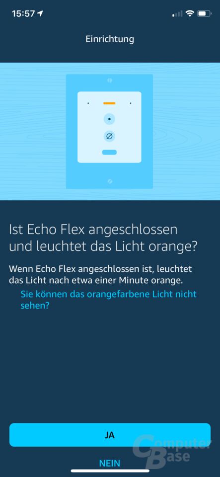 Amazon Echo Flex in der Alexa-App