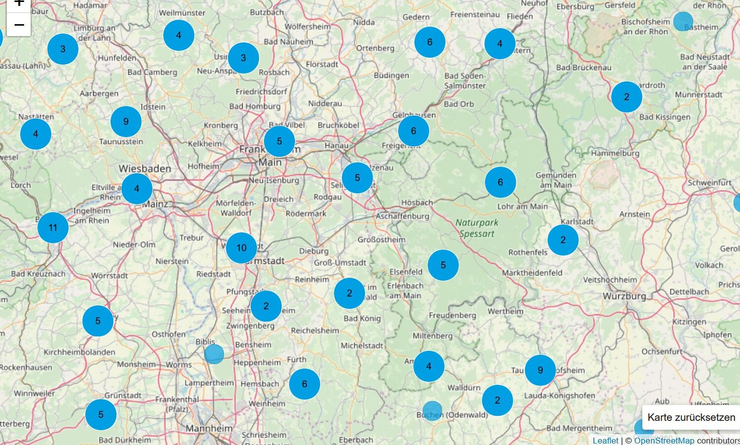 Bitkom-Karte: Wo sich der Mobilfunkausbau verzögert