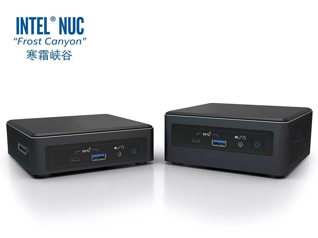 Intel Frost Canyon NUC (Gen10) mit Coffee Lake SoC 1