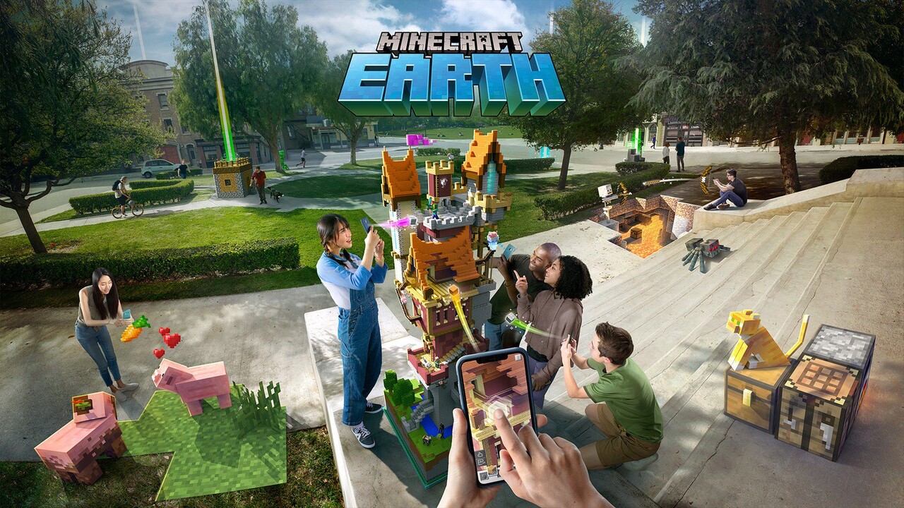 Minecraft Earth: Augmented Reality im Early Access für jedermann