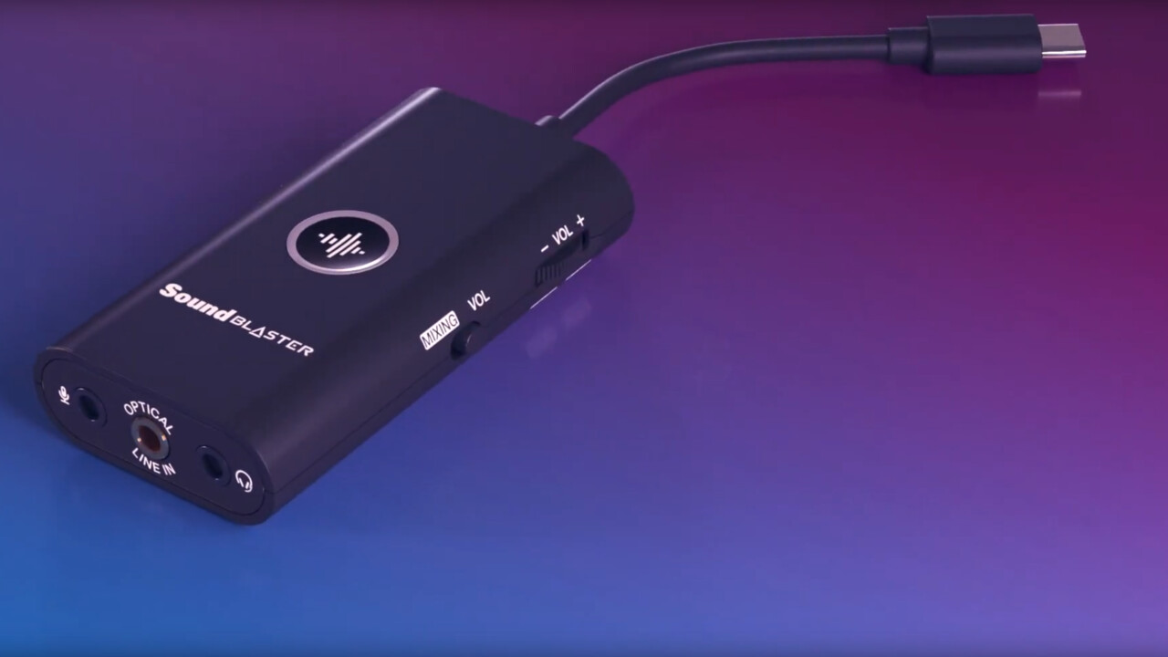 Creative Sound Blaster G3: Portabler USB-DAC explizit entwickelt für Konsolen
