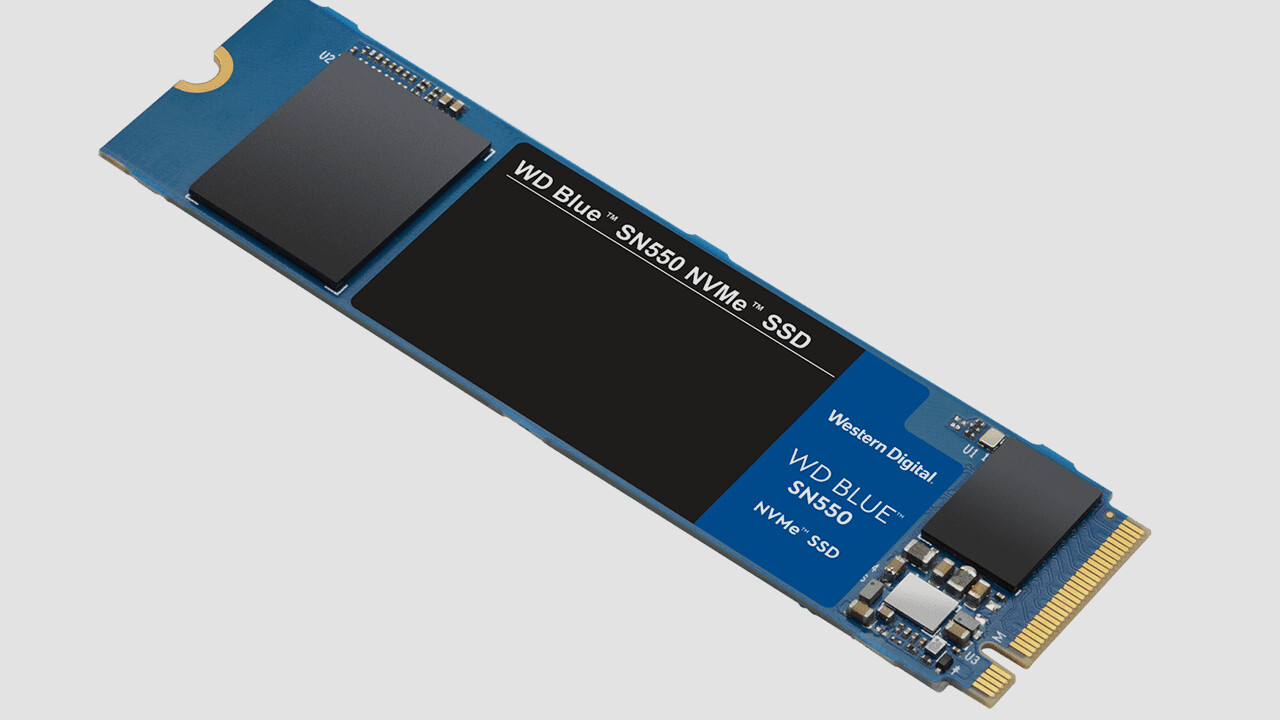 WD Blue SN550: Western Digital beschleunigt Client-SSD