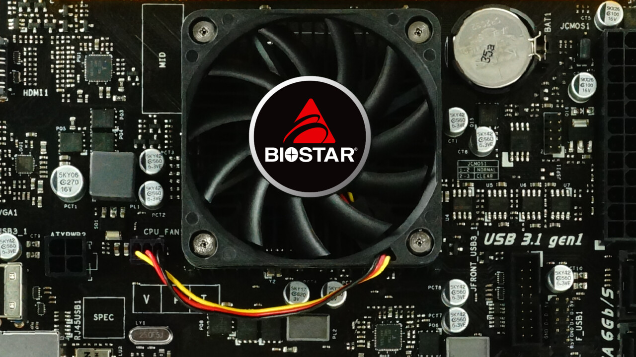 Neue Revision 6.1: Biostar A10N-8800E fortan mit größerer Kühllösung