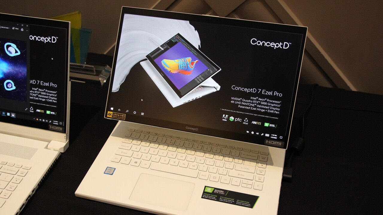 Acer ConceptD: Zwei neue Convertibles und eine Workstation für Creator