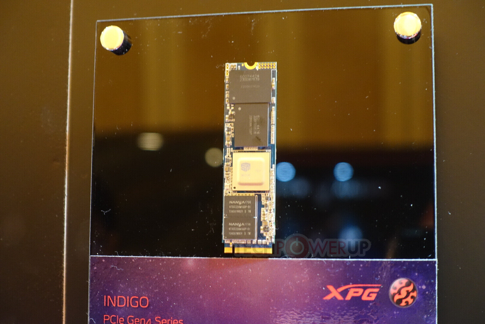 Adata-Prototyp-SSD mit PCIe 4: XPG Indigo