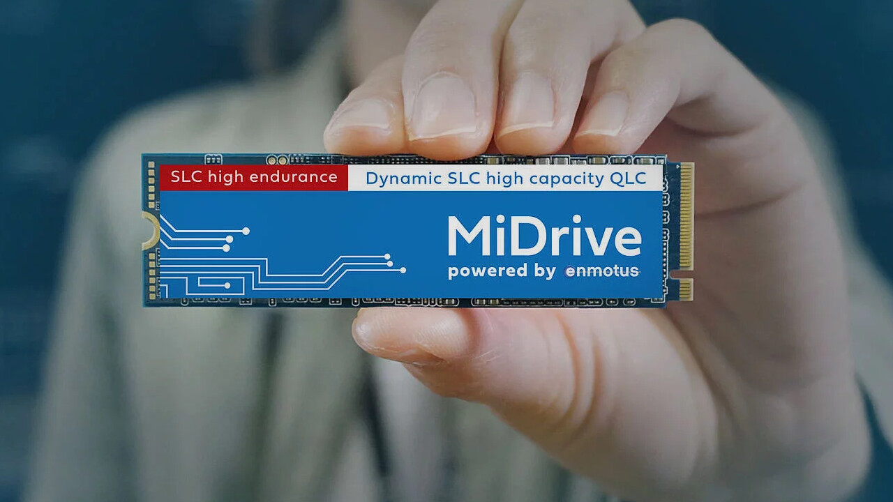 Enmotus MiDrive: SSD nutzt primär SLC- und sekundär QLC-Speicher
