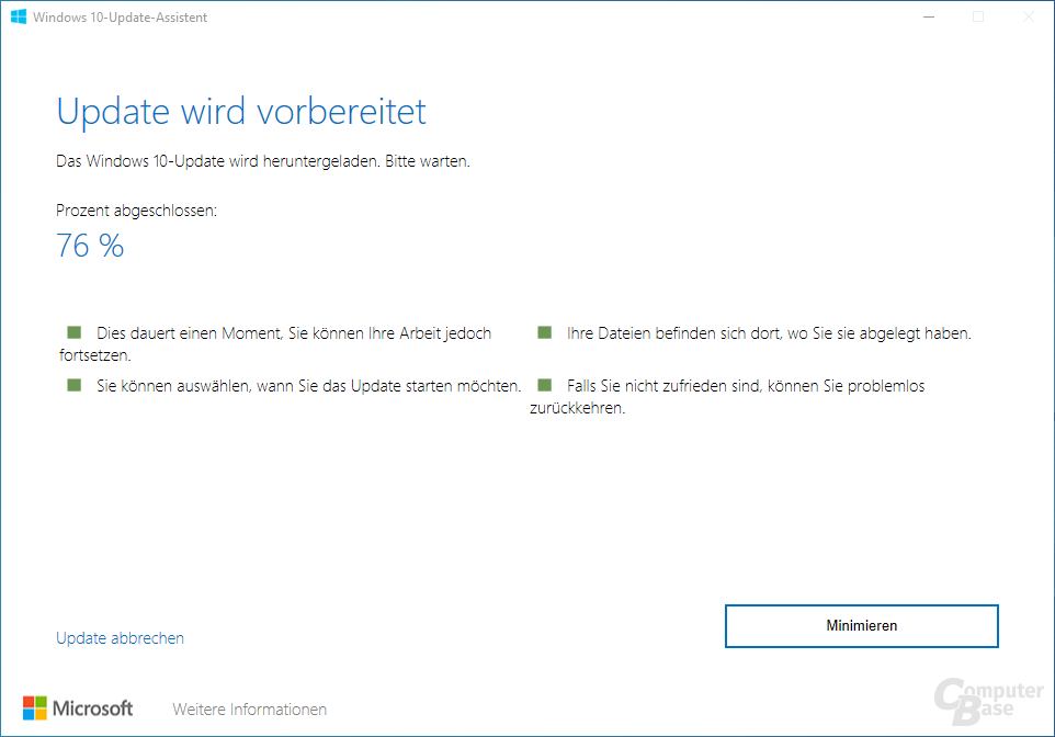 Windows 10 Update Assistent – Download
