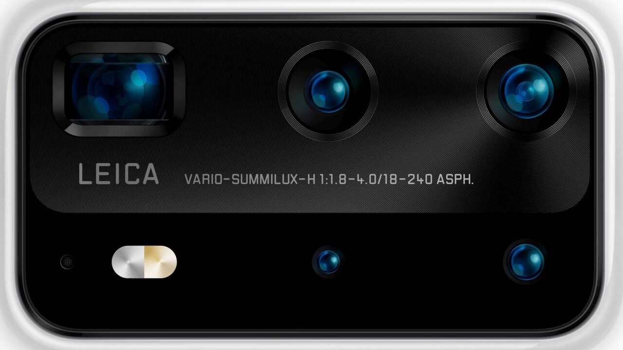 Huawei: P40 Pro hat sieben Kameras mit bis zu 240 mm Brennweite