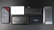 Externe USB-3.2-SSDs im Test: Samsung T7 & T5 vs. Crucial X8 und SanDisk Extreme Pro