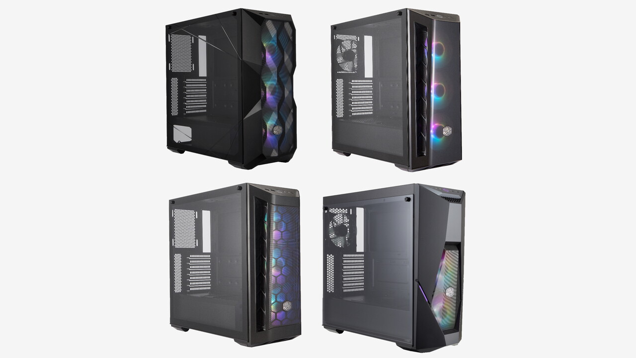 Mehr Mesh und aRGB: Cooler Master stattet vier Midi-Tower neu aus