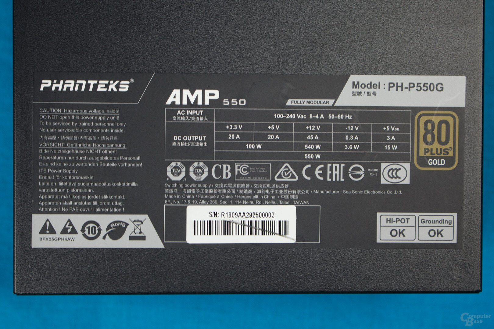Phanteks AMP P550G