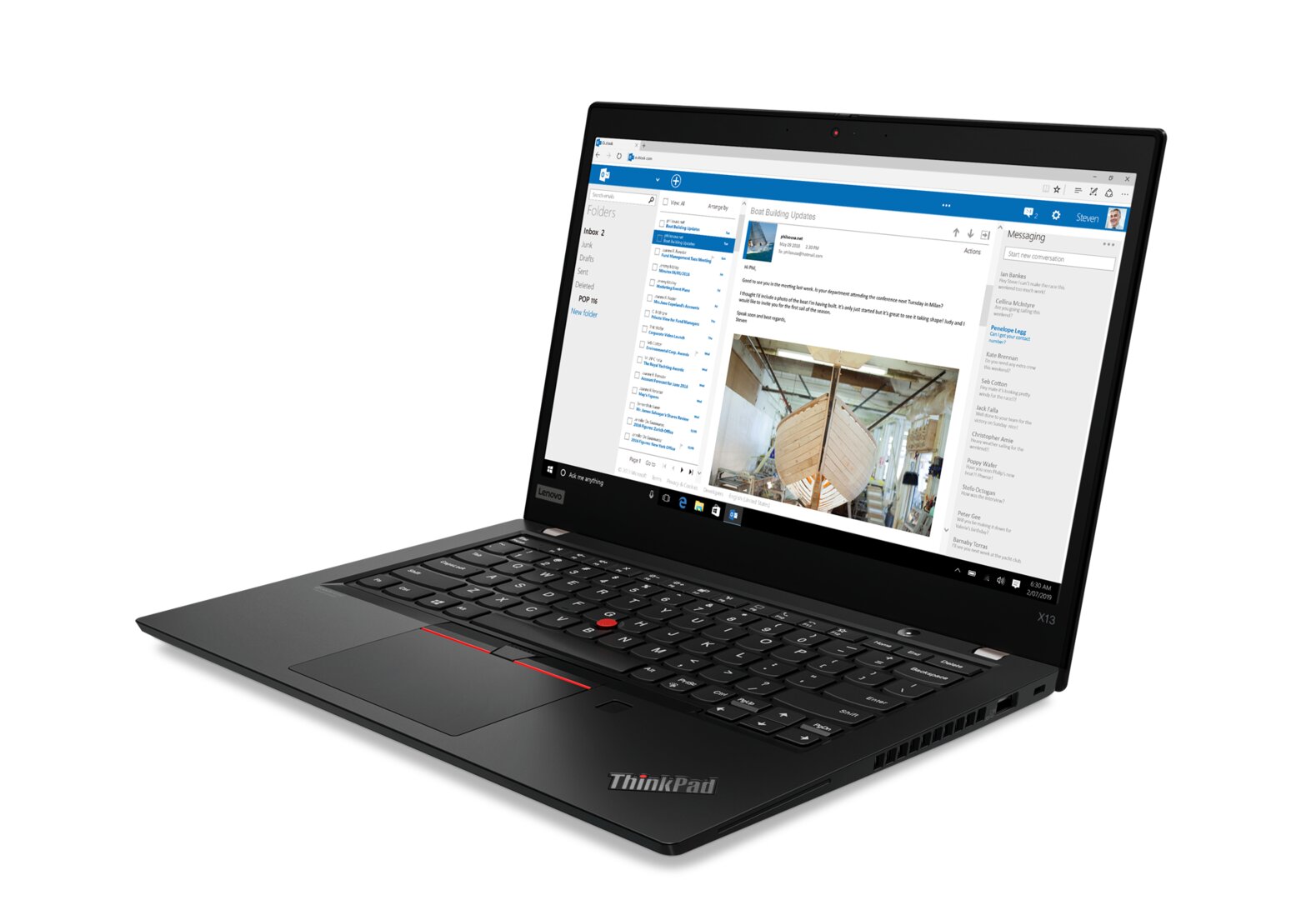 ThinkPad X13: Mit AMD Ryzen 4000 Pro und Intel 10. Generation