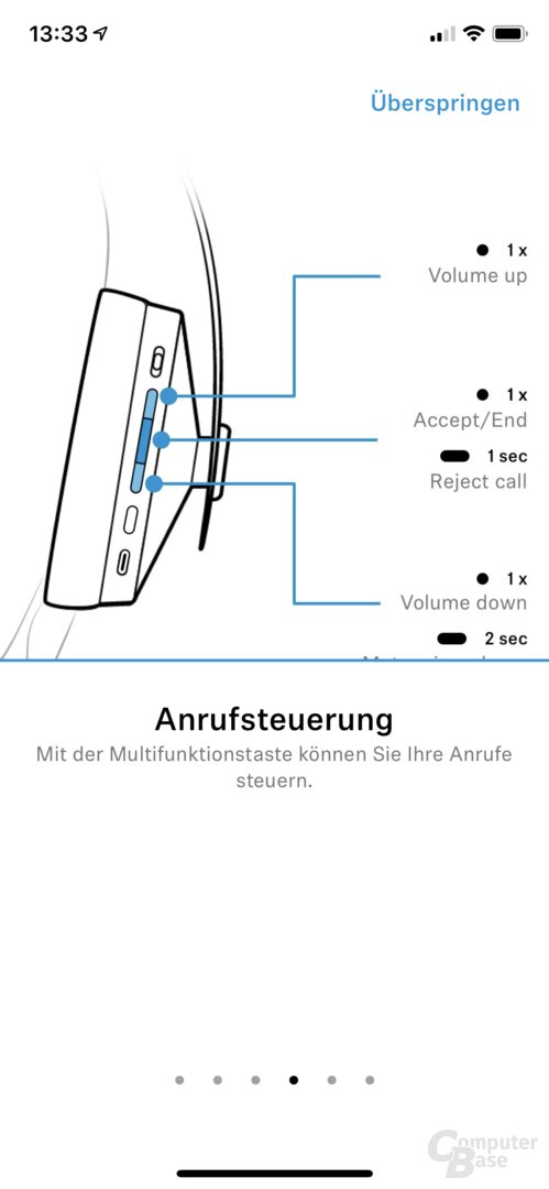Sennheiser Smart-Control-App mit Momentum 3 Wireless