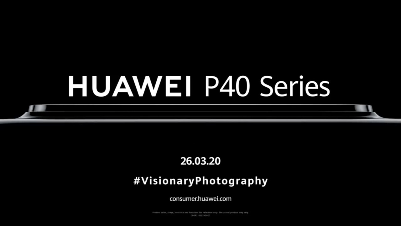 Huawei P40: Huawei kündigt visionäre Fotografie im Livestream an