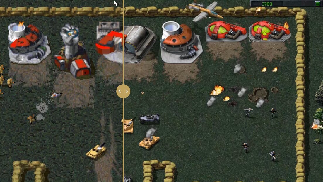 Command & Conquer: Remastered – Grafikvergleich