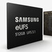 UFS 3.1 mit 512 GB: Samsungs Smartphone-Speicher schreibt mit 1,2 GB/s