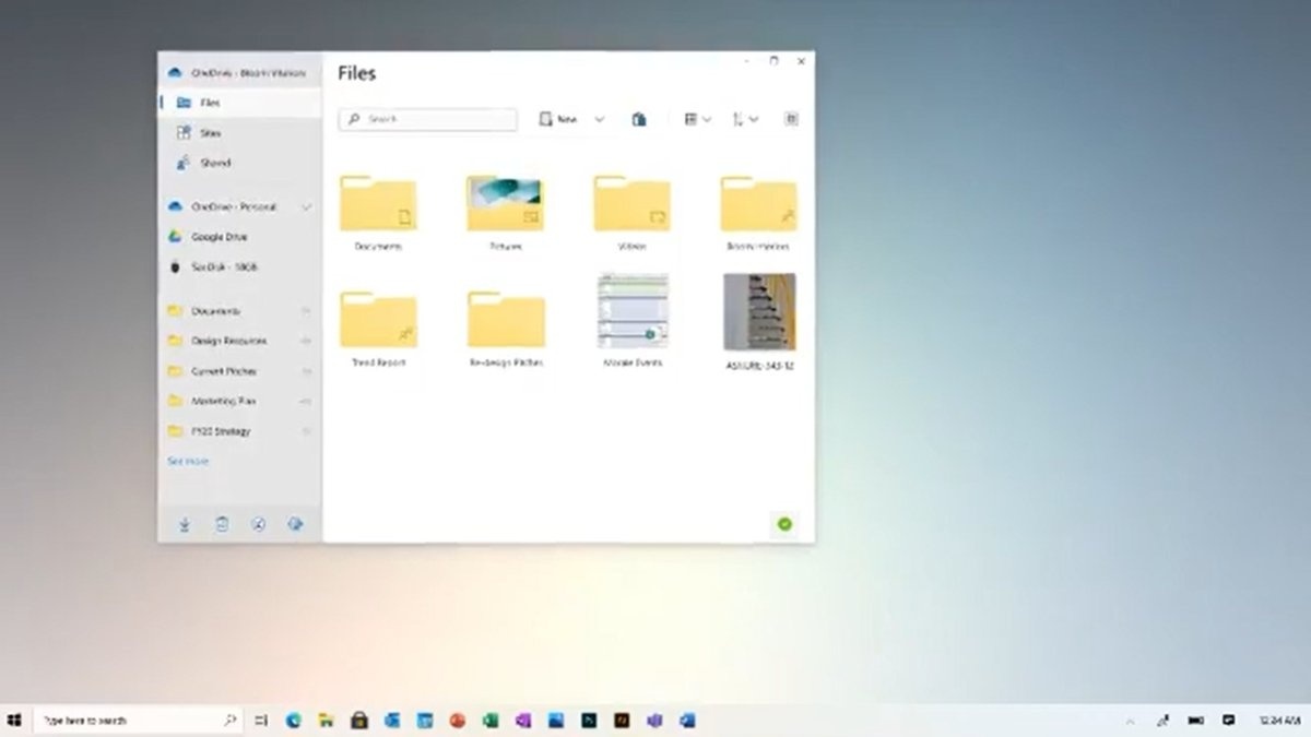 Windows 10 im neuen Fluent Design