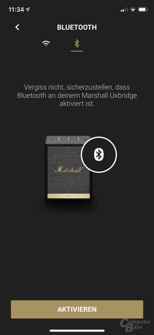 Marshall-Voice-App mit dem Uxbridge Voice