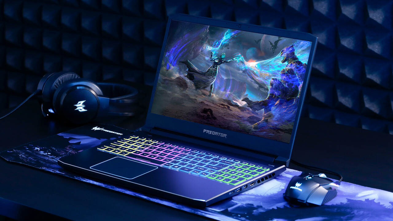 Helios 300 und Triton 300/500: Acer rüstet Predator-Laptops mit Comet Lake-H auf
