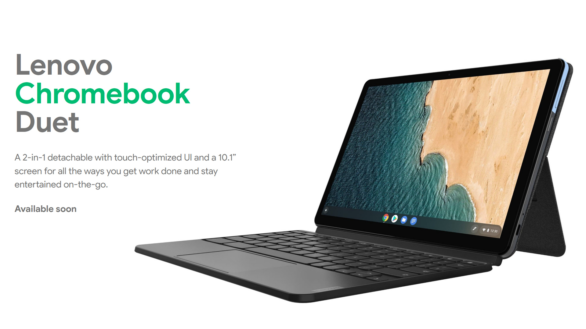 Das Lenovo Chromebook Duet soll vom Tablet Mode profitieren