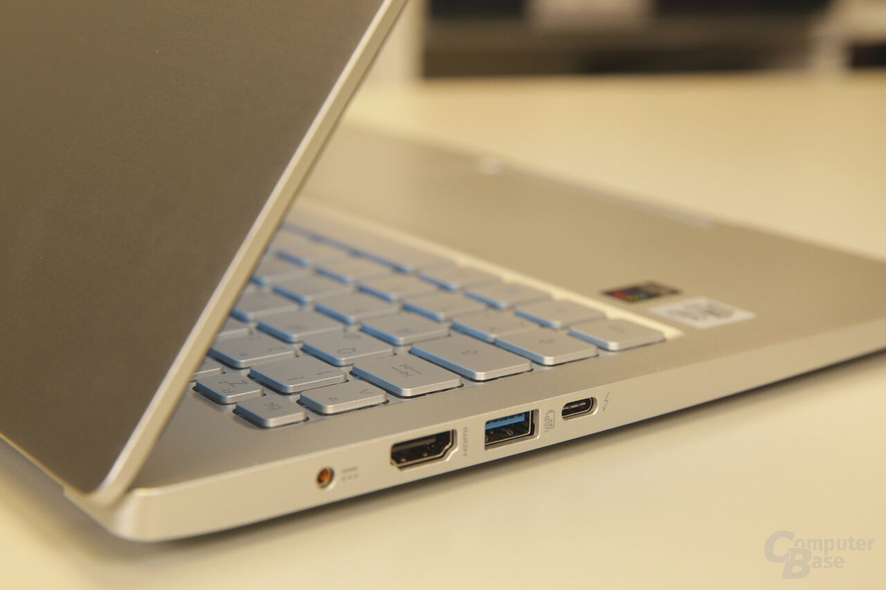 Thunderbolt 3 zählt bei einem von Intel zertifizierten Notebook natürlich dazu