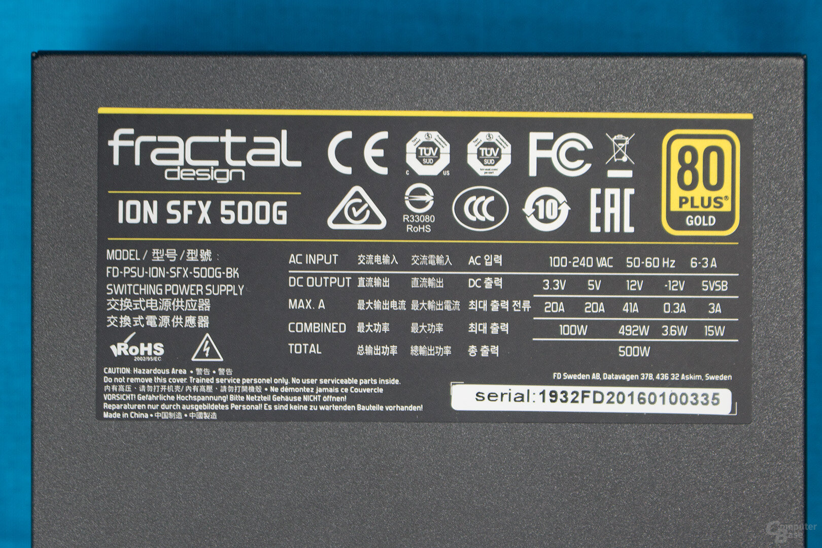 Fractal Design Ion SFX-L 500W Gold