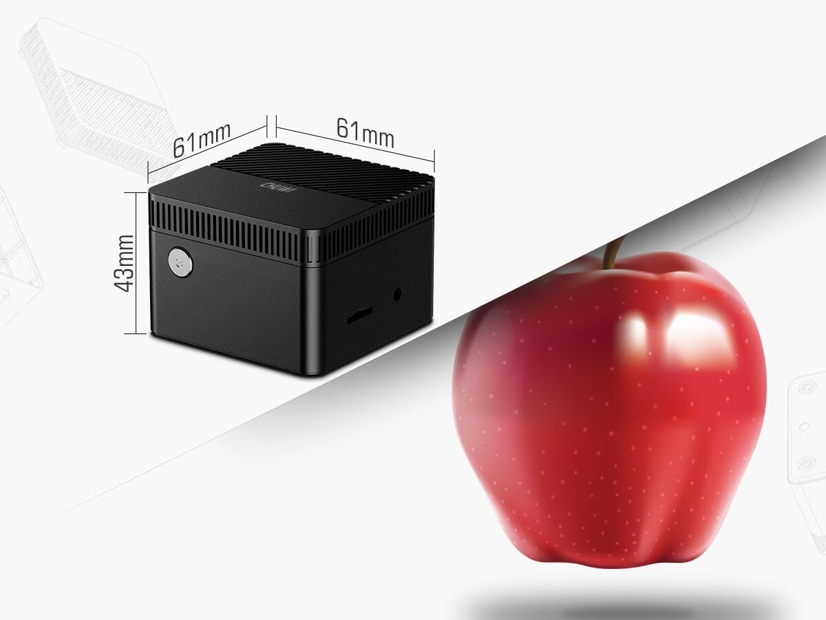 Chuwi LarkBox – ein Kleinst-PC so groß wie ein Apfel