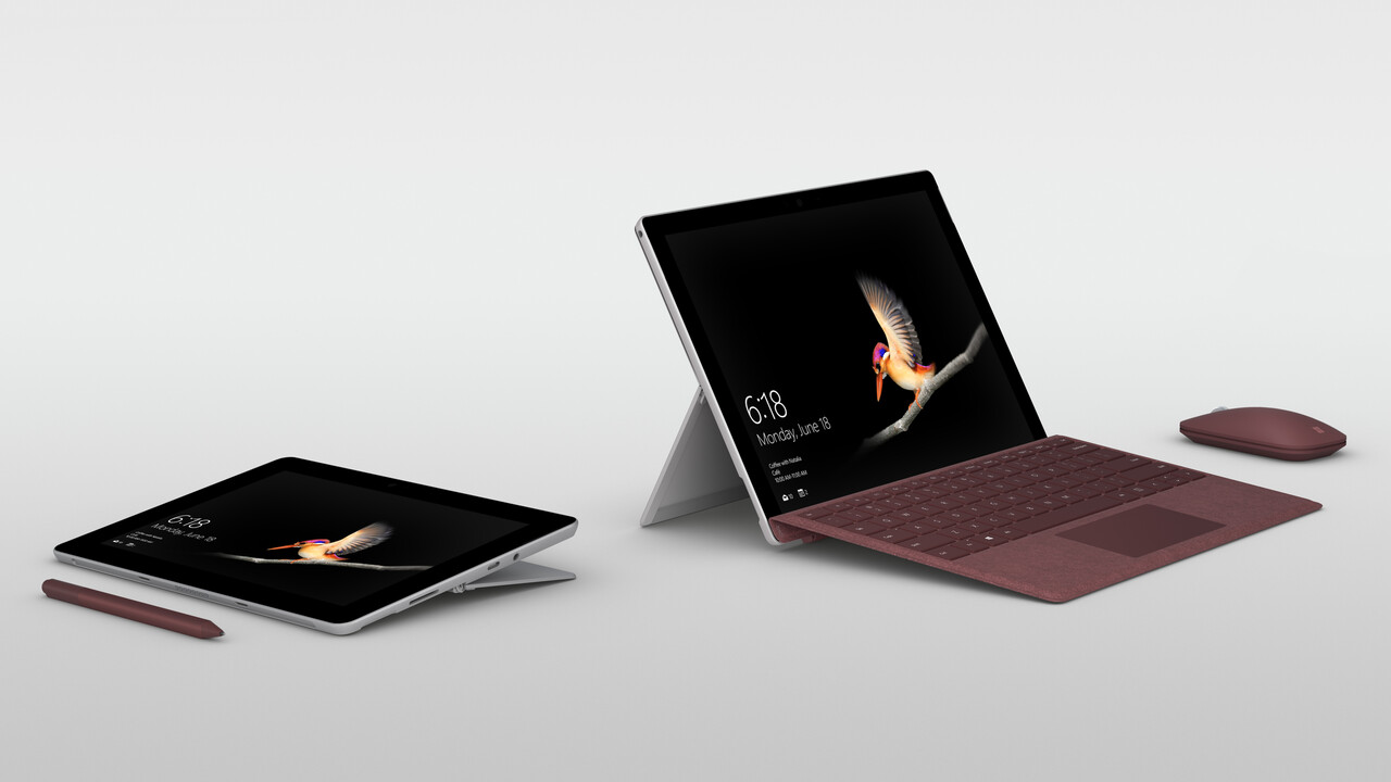 Microsoft Surface Go 2: Dünnere Ränder für 0,5 Zoll mehr Display