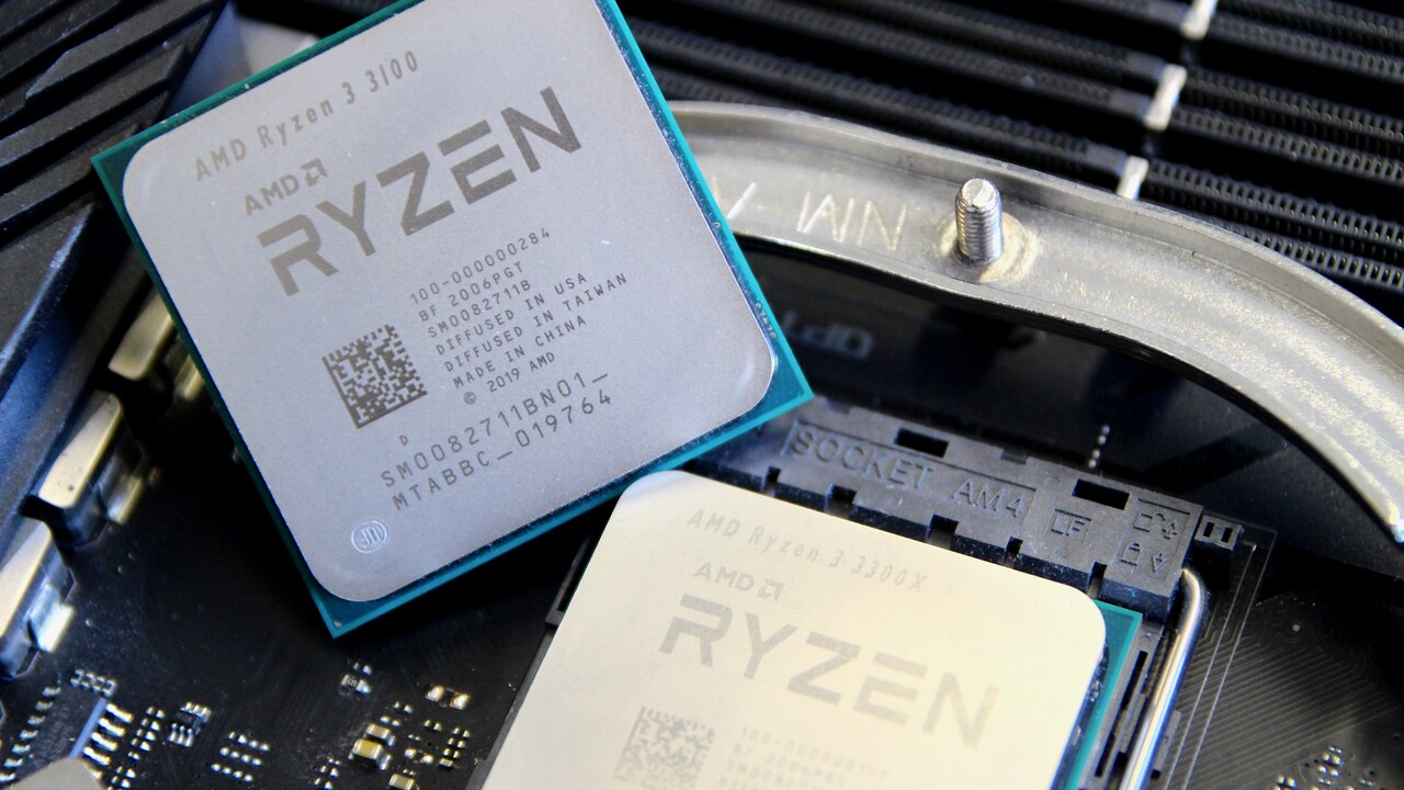 AMD Ryzen 3 3300X und 3100 im Test: Zen-2-CPUs mit 4 Kernen für den B550‑Chipsatz