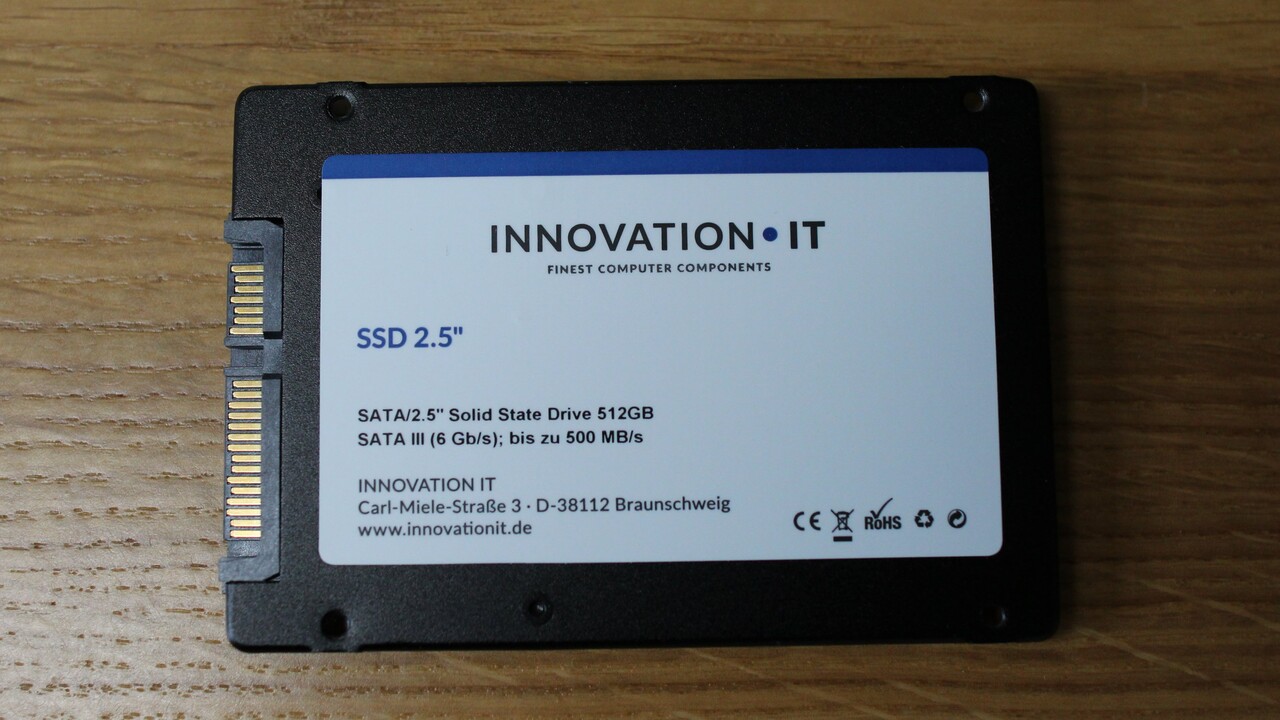 Aus der Community: Innovation IT SSD mit 500 GB im Lesertest