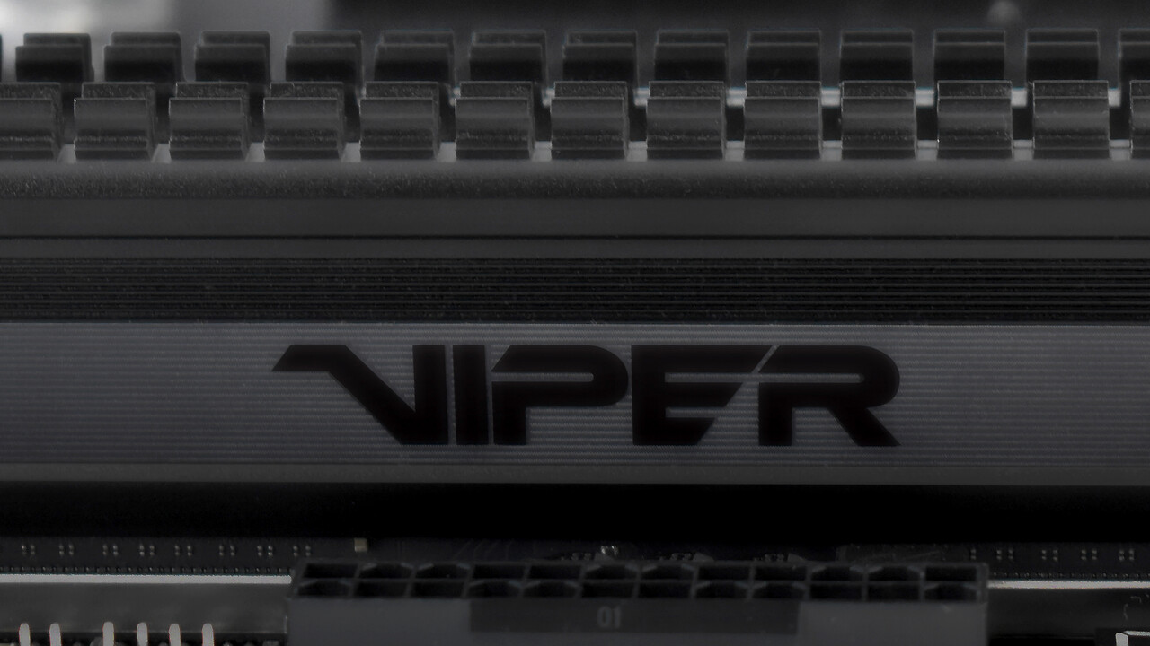Patriot Viper 4 Blackout: 32-GB-DIMMs für DDR4 mit maximal 3.600 MHz