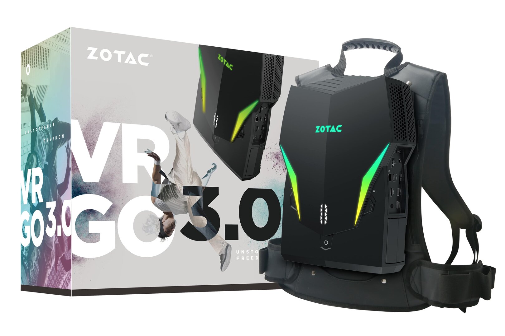 Der neue Rucksack-PC Zotac VR GO 3.0