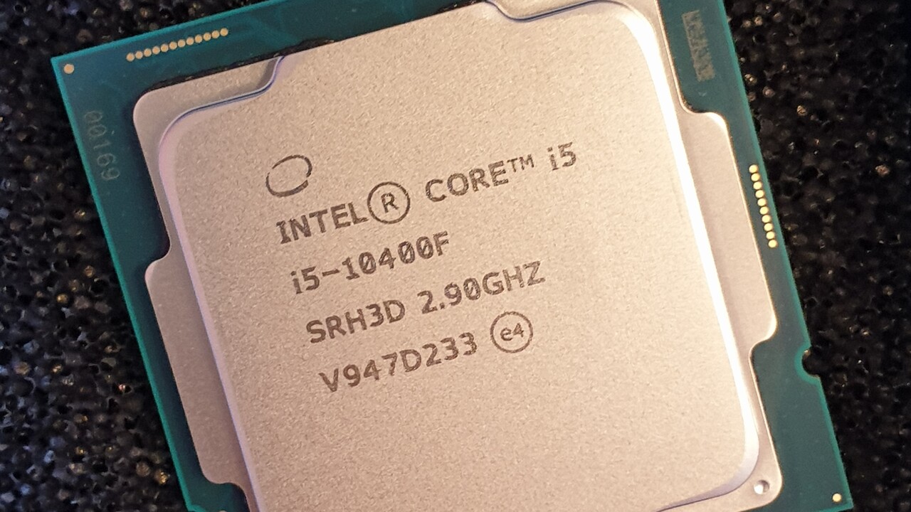 Intel Core i5-10400F im Test: Intels rundeste CPU für günstige Gaming-PCs