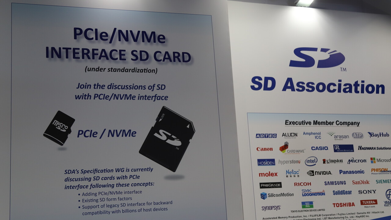 SD Express 8.0: Speicherkarten sollen 4 GB/s über PCIe 4.0 erreichen