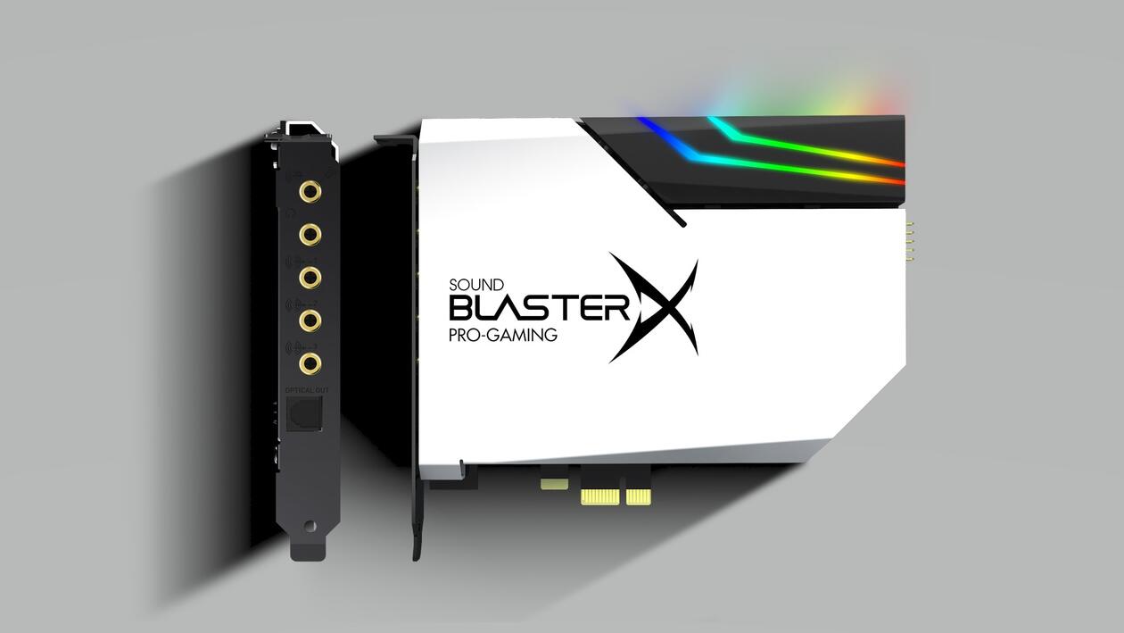 PCIe-Soundkarte von Creative: Sound BlasterX AE-5 Plus Pure Edition in ...