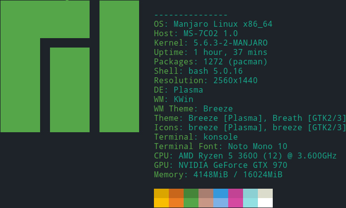 Manjaro Linux 20 („Lysia“) als Host für Windows 10