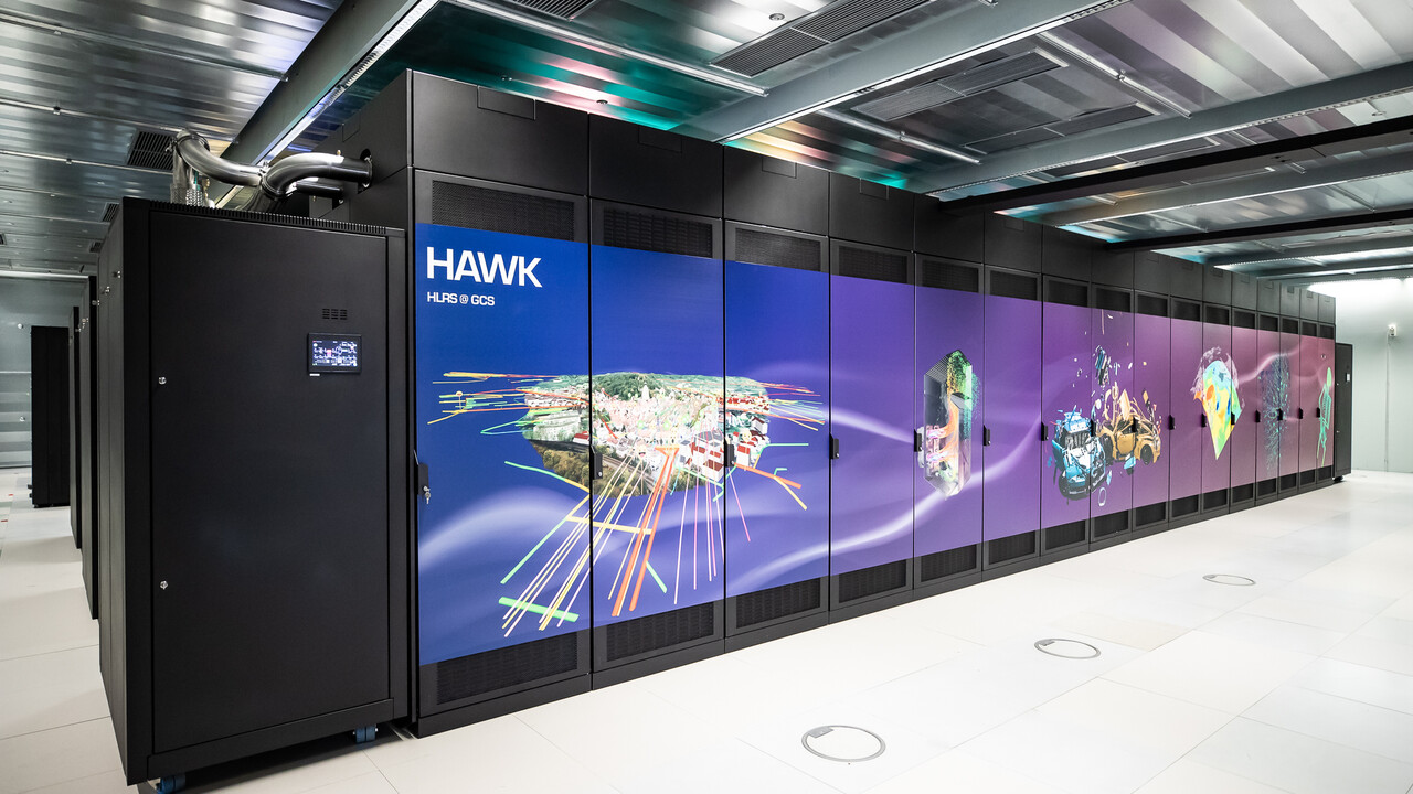 Hawk-System: Rundgang durch schnellsten Supercomputer Deutschlands