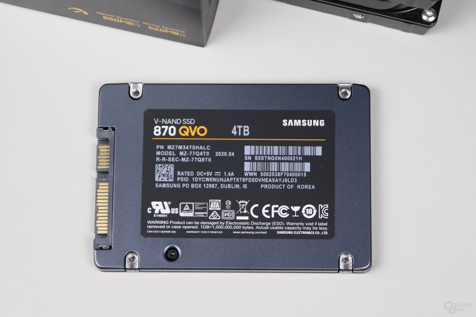 Samsung 870 QVO mit 4 TB im Test