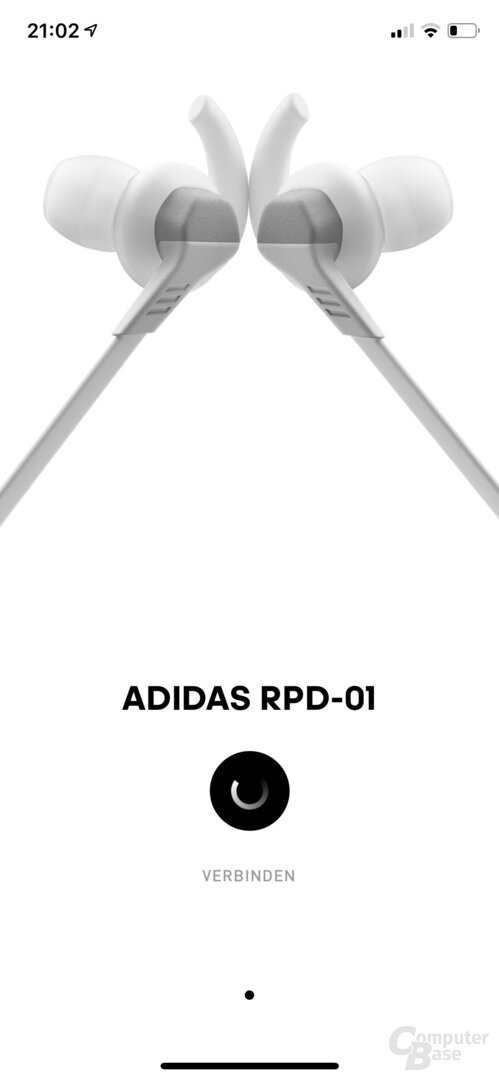 Adidas Headphones-App mit RPD-01