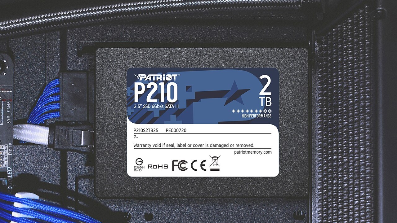 Patriot P210: Neue SATA-SSD der Billigklasse mit bis zu 2 TB