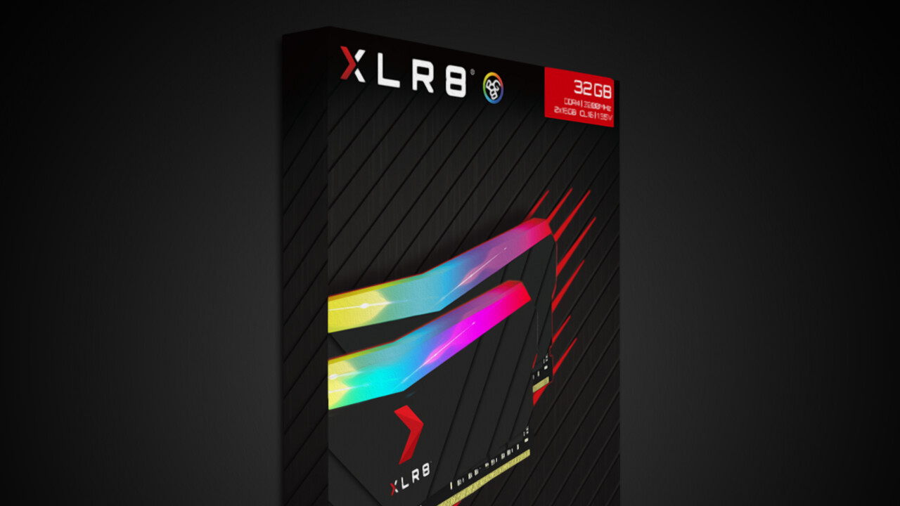 PNY XLR8 RGB: Buntes Speicherkit mit 32 GB und 3.200 MT/s