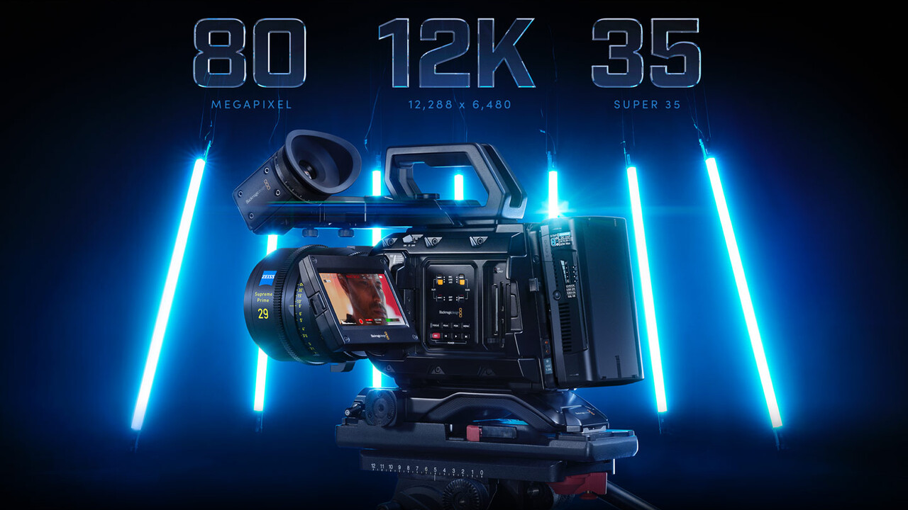 Blackmagic Ursa Mini Pro 12K: 12K und 220 FPS für die Filmproduktion von morgen