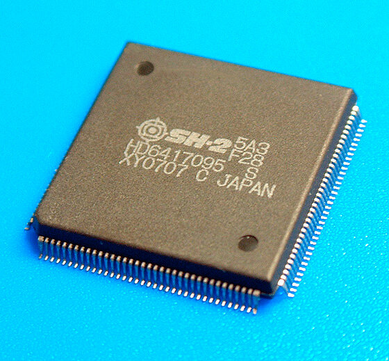 Der Hauptprozessor der Sega Dreamcast vom Typ Hitachi SH-4