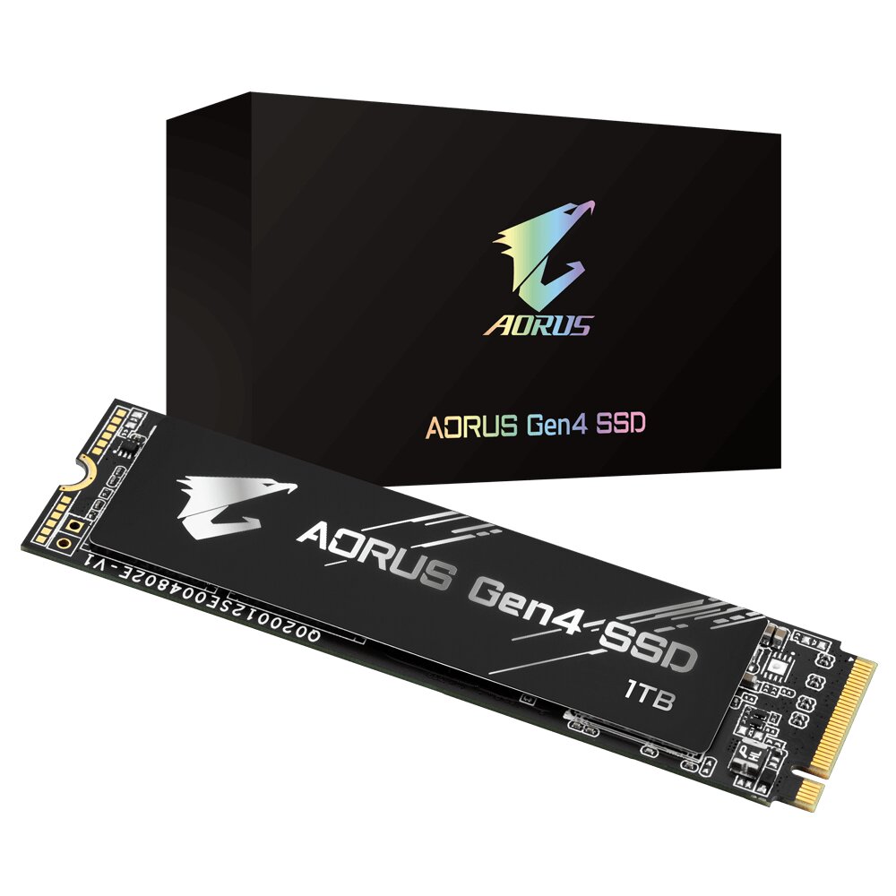 Gigabyte Aorus Gen4 SSD ohne Kühler
