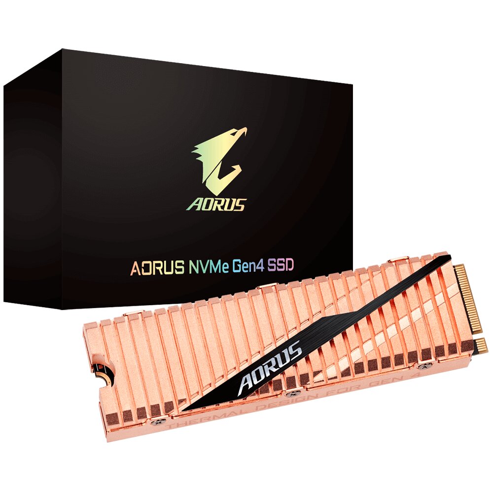 Gigabyte Aorus NVMe Gen4 SSD mit Kühler