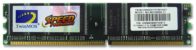 Speed Premium DDR400 von TwinMOS