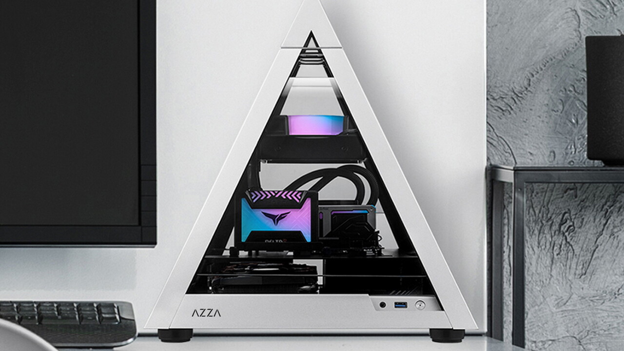 Gehäuse in Pyramidenform: Azza schrumpft das Pyramid auf Mini-ITX-Format
