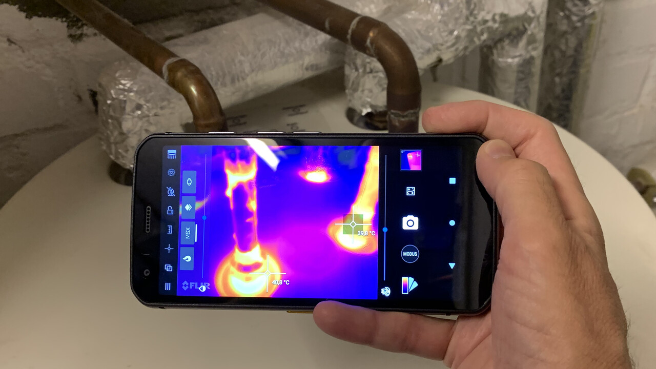 Cat S62 Pro im Test: Smartphone mit Flir-Wärme­bild­kamera wird dünner